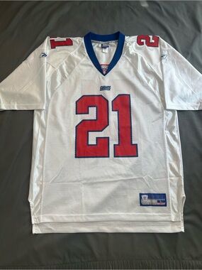 Authentic Reebok / NFL / New York Giants / Tiki Barber Jersey (LIKE NEW)